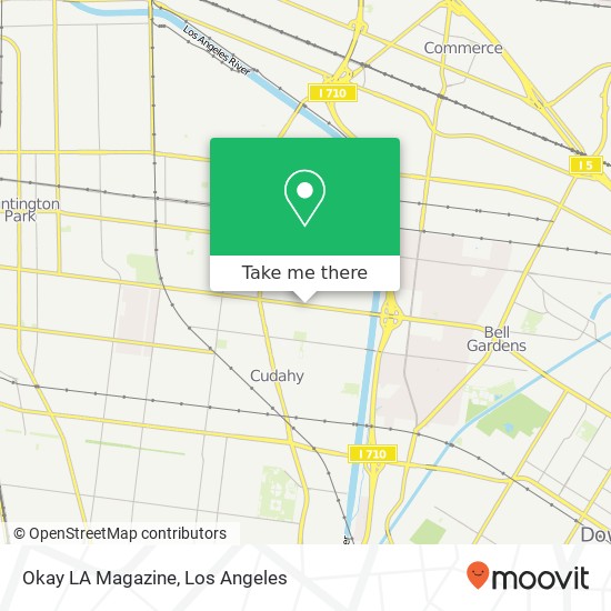 Okay LA Magazine map