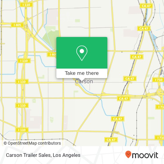 Carson Trailer Sales map