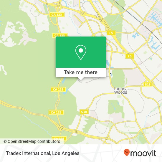 Tradex International map