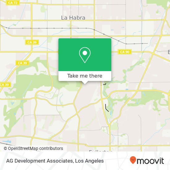 AG Development Associates map