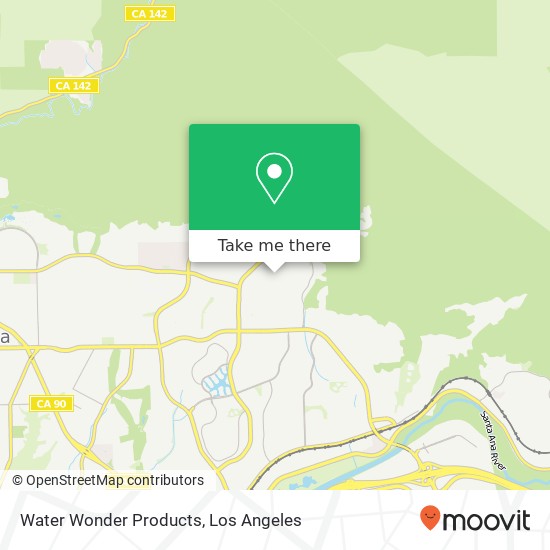 Water Wonder Products map