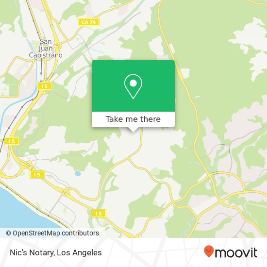Nic's Notary map