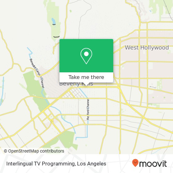 Mapa de Interlingual TV Programming