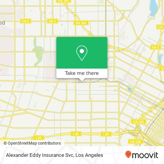 Mapa de Alexander Eddy Insurance Svc