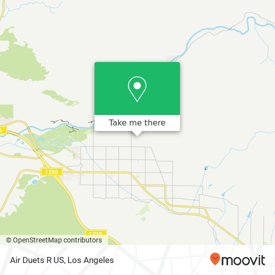 Air Duets R US map