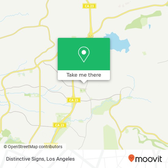 Distinctive Signs map