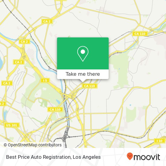 Best Price Auto Registration map