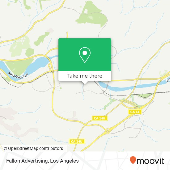 Mapa de Fallon Advertising