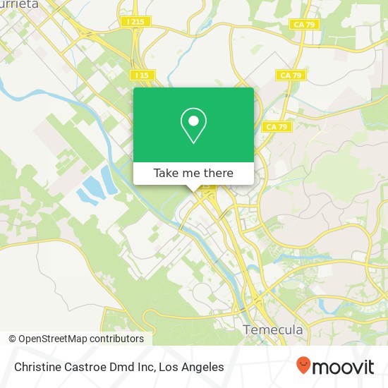 Christine Castroe Dmd Inc map