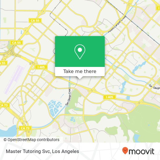 Mapa de Master Tutoring Svc