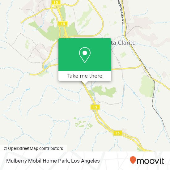 Mapa de Mulberry Mobil Home Park