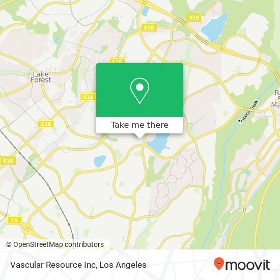 Mapa de Vascular Resource Inc