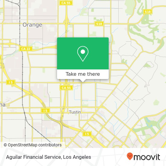 Mapa de Aguilar Financial Service