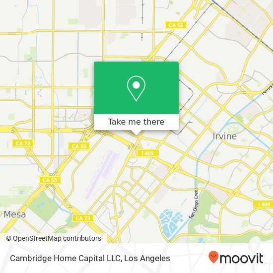 Mapa de Cambridge Home Capital LLC