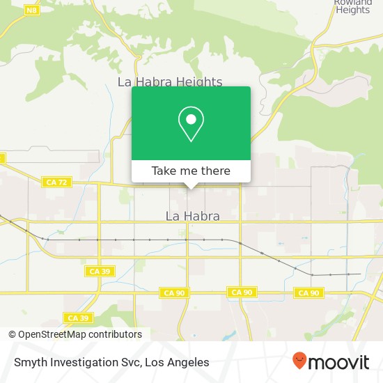 Smyth Investigation Svc map