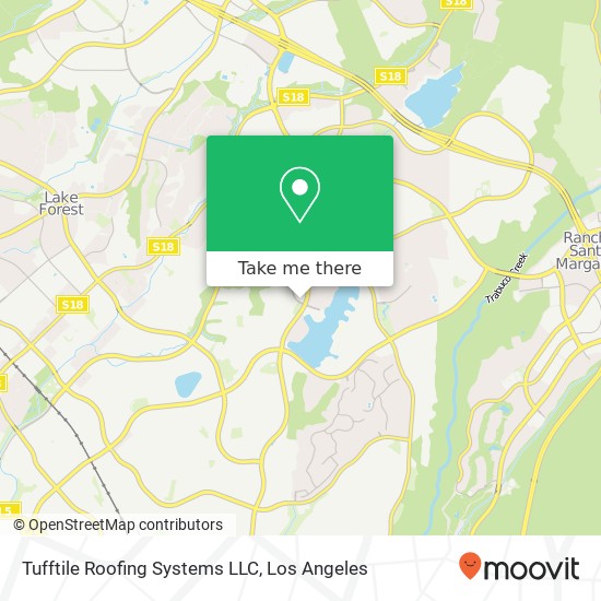 Mapa de Tufftile Roofing Systems LLC