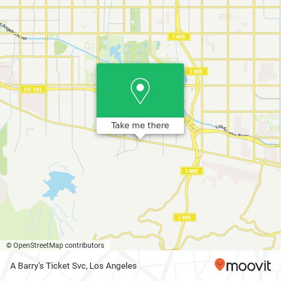 A Barry's Ticket Svc map