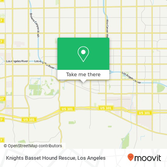 Knights Basset Hound Rescue map