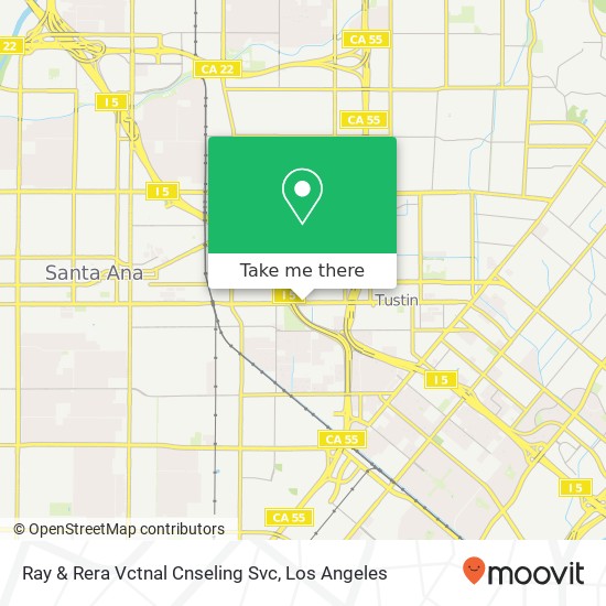 Mapa de Ray & Rera Vctnal Cnseling Svc