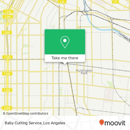 Mapa de Baby Cutting Service