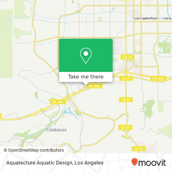 Mapa de Aquatecture Aquatic Design