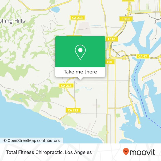 Total Fitness Chiropractic map