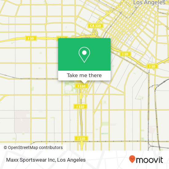 Maxx Sportswear Inc map