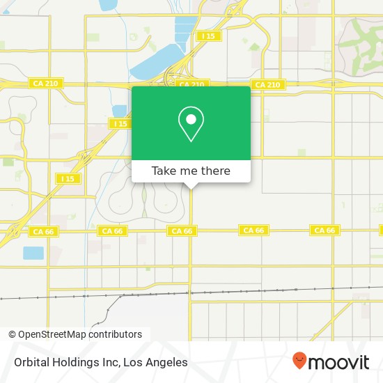Orbital Holdings Inc map