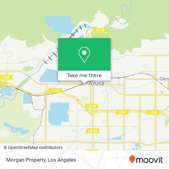 Morgan Property map