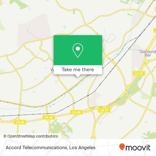 Mapa de Accord Telecommunications
