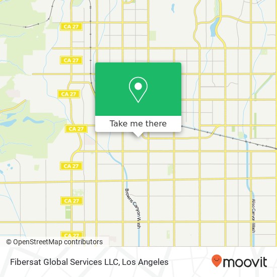 Fibersat Global Services LLC map