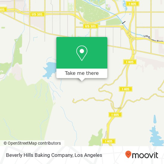 Beverly Hills Baking Company map
