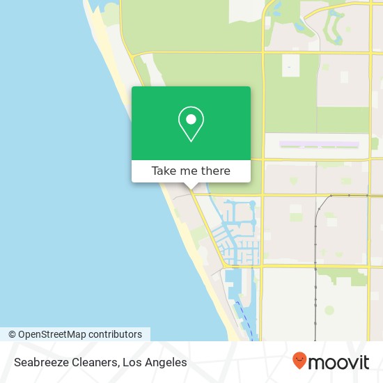 Seabreeze Cleaners map