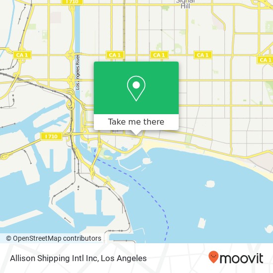 Allison Shipping Intl Inc map