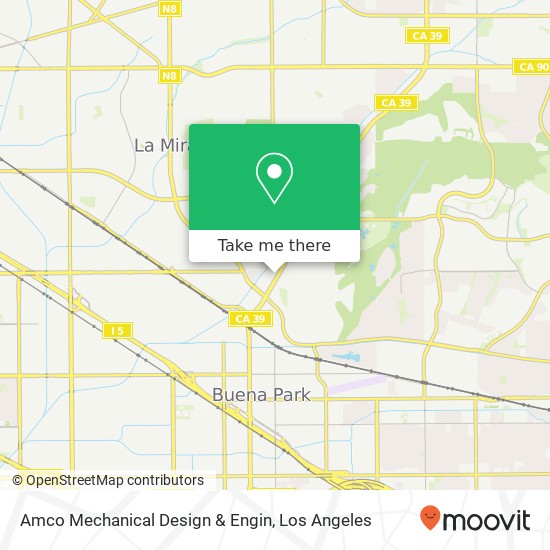 Amco Mechanical Design & Engin map