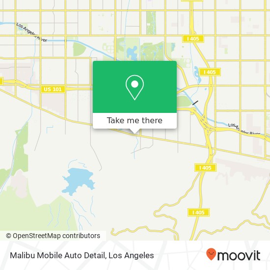 Malibu Mobile Auto Detail map