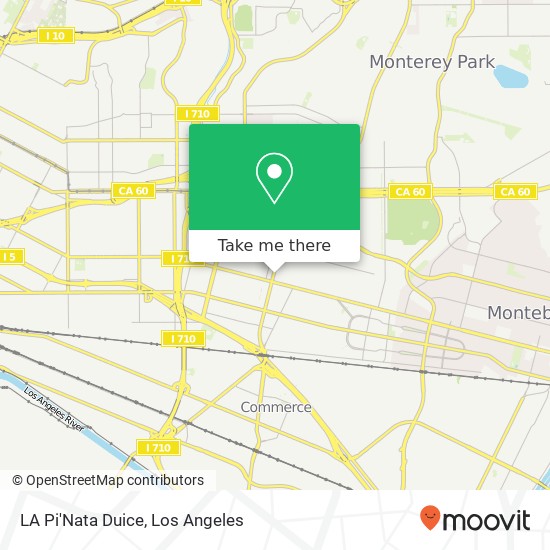 LA Pi'Nata Duice map