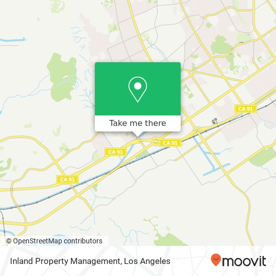 Inland Property Management map