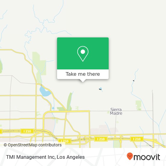 Mapa de TMI Management Inc