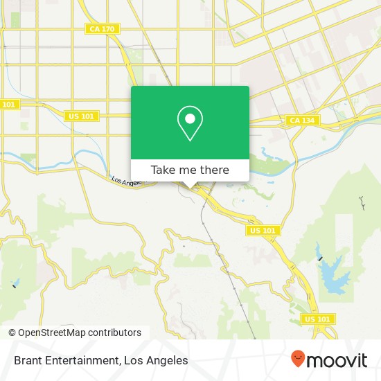 Mapa de Brant Entertainment