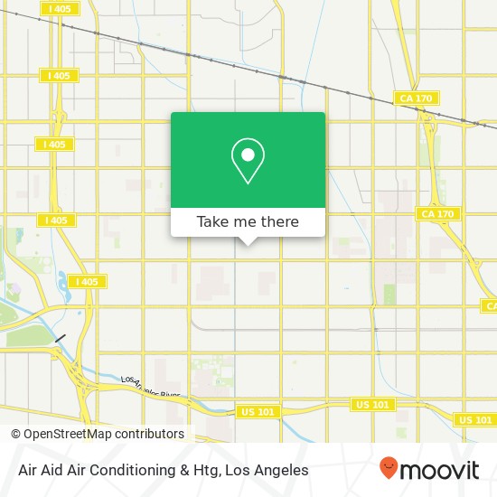 Mapa de Air Aid Air Conditioning & Htg