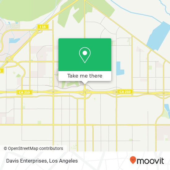 Mapa de Davis Enterprises