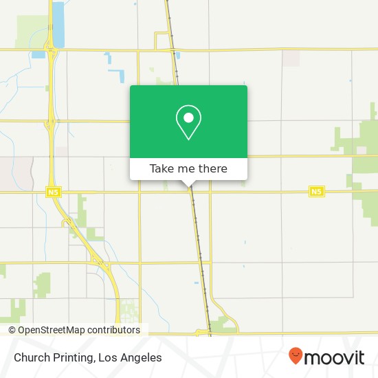 Mapa de Church Printing