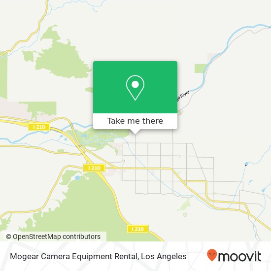 Mapa de Mogear Camera Equipment Rental