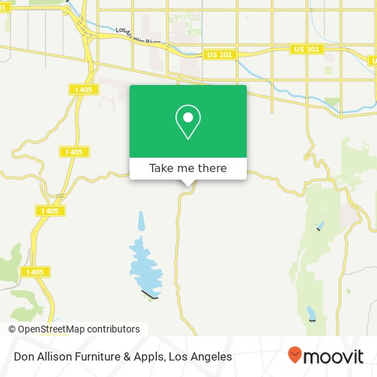 Don Allison Furniture & Appls map