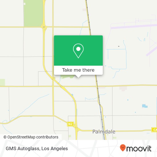 GMS Autoglass map