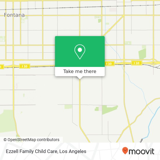 Ezzell Family Child Care map
