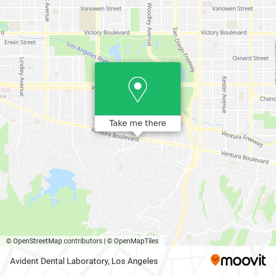 Mapa de Avident Dental Laboratory