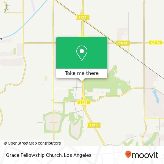 Mapa de Grace Fellowship Church