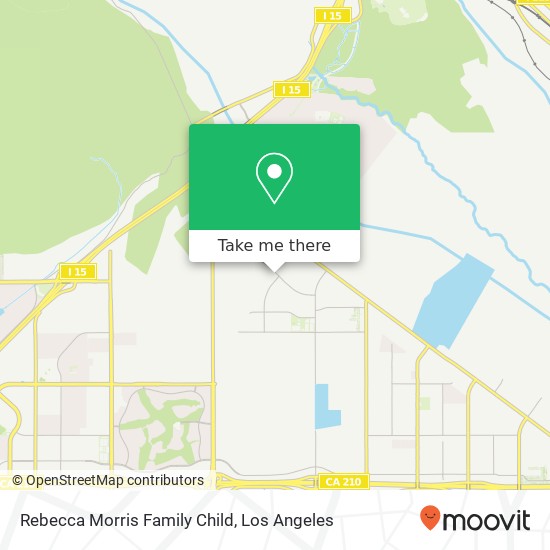 Mapa de Rebecca Morris Family Child